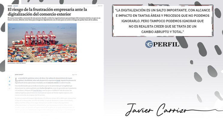El riesgo de la frustración empresaria ante la digitalización del comercio exterior
